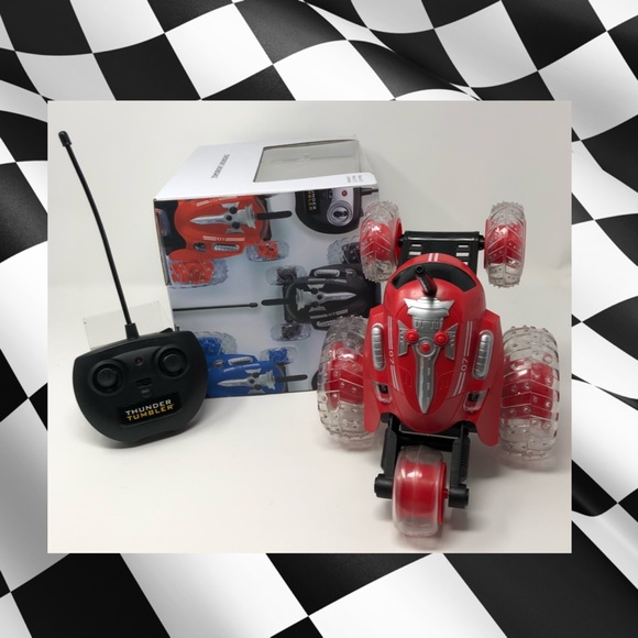 💝👼😇 RC THUNDER TUMBLER by Sharper Image - RED - Picture 6 of 10